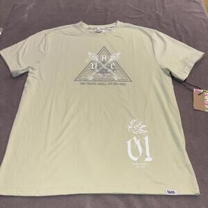 Men's UNDRTD Pastel Green T-Shirt Size Medium New with Tags